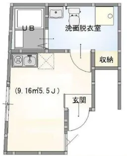 東京都豊島区北大塚3【アパート】の間取り