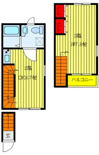 コンフォール駒込の間取り
