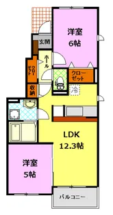 サンクチュアリ【1階】の間取り