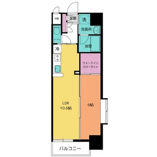 アルティメット国府【2階】の間取り