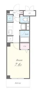 大阪府大阪市鶴見区茨田大宮2【マンション】の間取り
