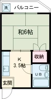 スズキハイツ【2階】の間取り