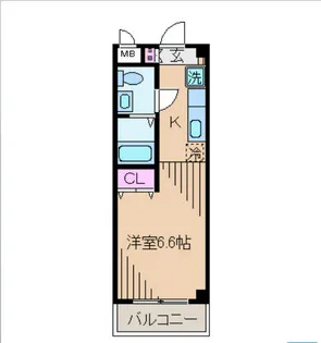 エムエーパレス日吉弐番館【2階】の間取り