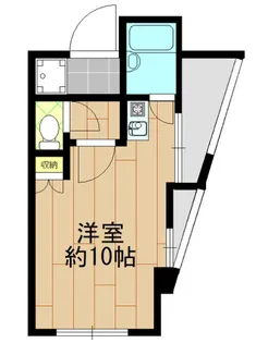 エーエスホームズ中村橋【4階】の間取り