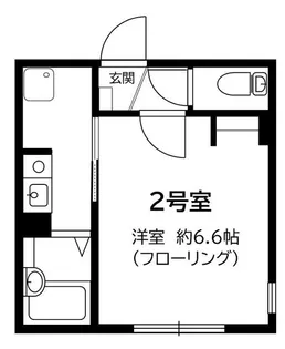 神奈川県横浜市鶴見区本町通4【アパート】の間取り