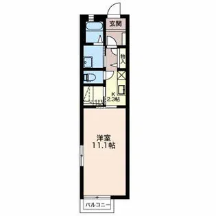 セラヴィマッピィ【2階】の間取り