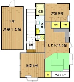 三重県伊勢市船江4【一戸建】の間取り