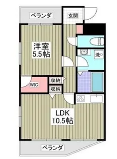 サングレース光ヶ丘【3階】の間取り