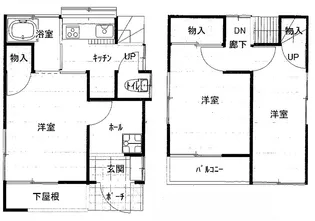 埼玉県富士見市貝塚1【一戸建】の間取り