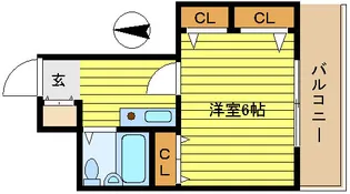 第21新井ビル【3階】の間取り