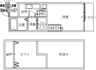 RYOWA医学部通り1【1階】の間取り