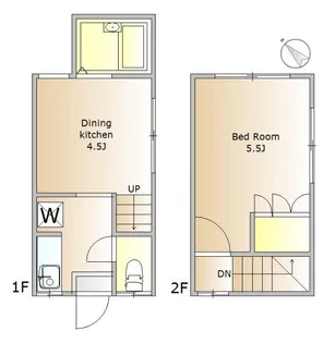 ビーンズハウス【1階】の間取り