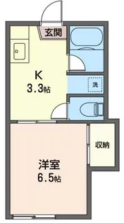 東京都世田谷区弦巻5【アパート】の間取り