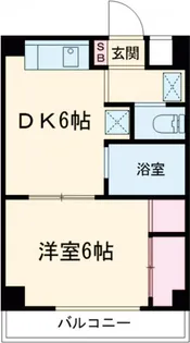 レジデンス浜田山【2階】の間取り