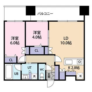 MJsquare KOTONI【13階】の間取り