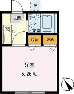 コンフォーリア【1階】の間取り