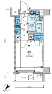 東京都板橋区小茂根4【マンション】の間取り