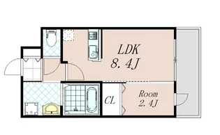 MJC京都西大路I【5階】の間取り