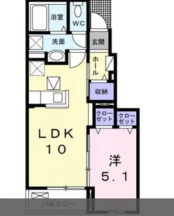 東京都練馬区石神井町4【アパート】の間取り