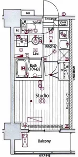 ガーラ・プレシャス高輪台【5階】の間取り
