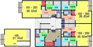 Lino Ageo【1階】の間取り