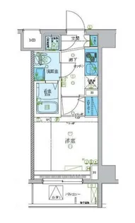 レグゼ梶ヶ谷【3階】の間取り
