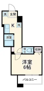 ロワール横濱鶴見【7階】の間取り