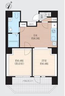 プレシャスラシクラス浅草【7階】の間取り