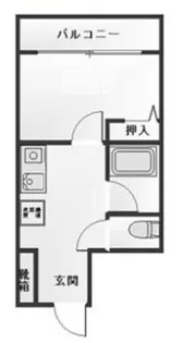 グランジュール目白西【2階】の間取り