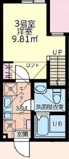 ブリックス本厚木【2階】の間取り