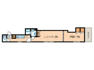 Star T【1階】の間取り