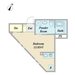 Holidays新川崎【1階】の間取り
