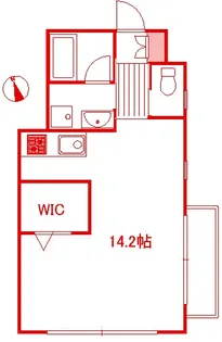トゥール桜ヶ丘【2階】の間取り