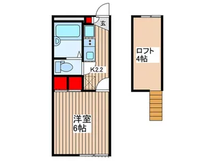 KEITA【2階】の間取り