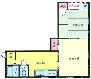 福冨ビル【4階】の間取り