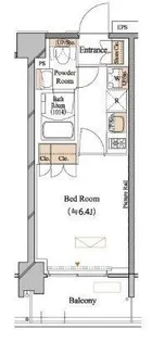 ブランシエスタ浦安【3階】の間取り