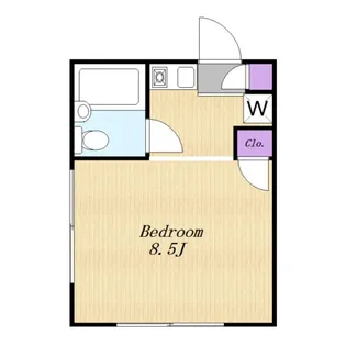フォートレス百合丘【1階】の間取り