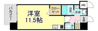 LEGEND高見【6階】の間取り