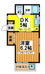 ニュープリンス【2階】の間取り