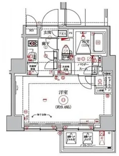 アルテシモ レジウス【6階】の間取り