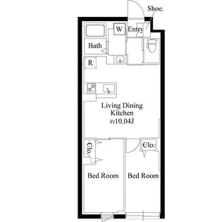 グランパセオ大岡山の間取り