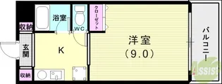 コパンジューヌIII【3階】の間取り