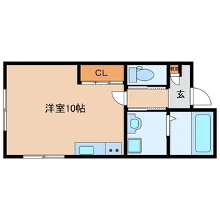 ビエナタウンA棟【2階】の間取り