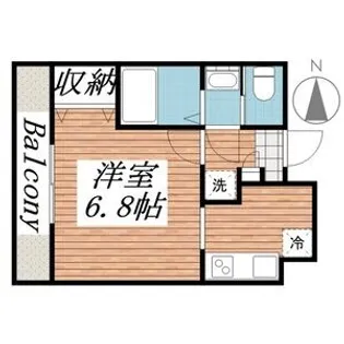 HF仙台レジデンスEAST【7階】の間取り