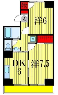 エクセル西船橋【2階】の間取り