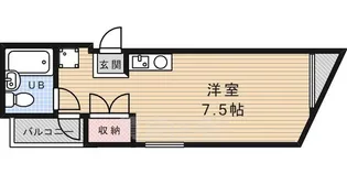 ネオ桜口【4階】の間取り