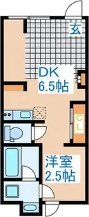 SILVERADO方南【1階】の間取り