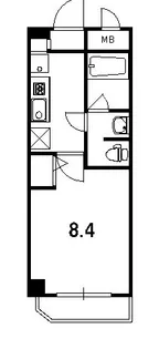 SWISS京都堀川WEST【10階】の間取り