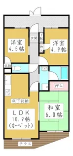 ラプラージュ【1階】の間取り