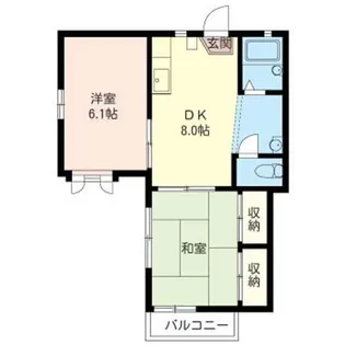 ソレーユ【2階】の間取り